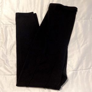 Black maternity leggings